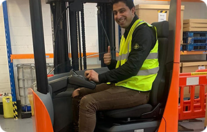 Reach truck conversion training in Birmingham